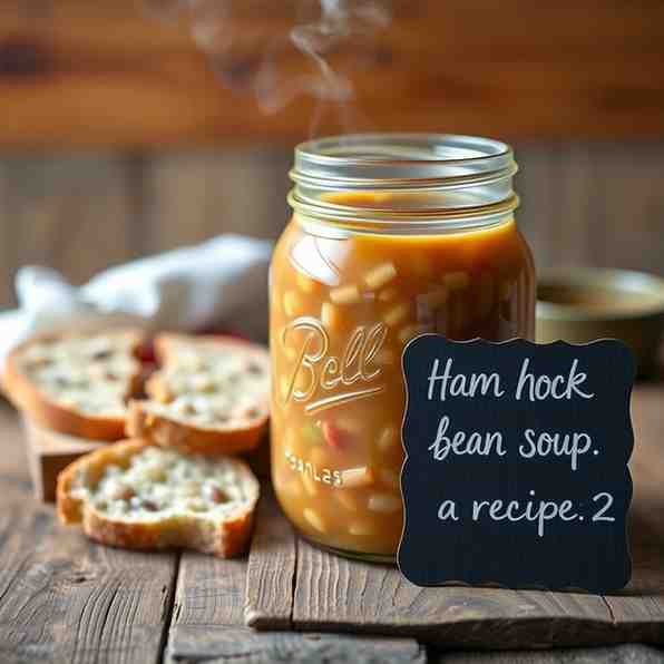Guernsey Bean Jar - Ham Hock Bean Soup Recipe